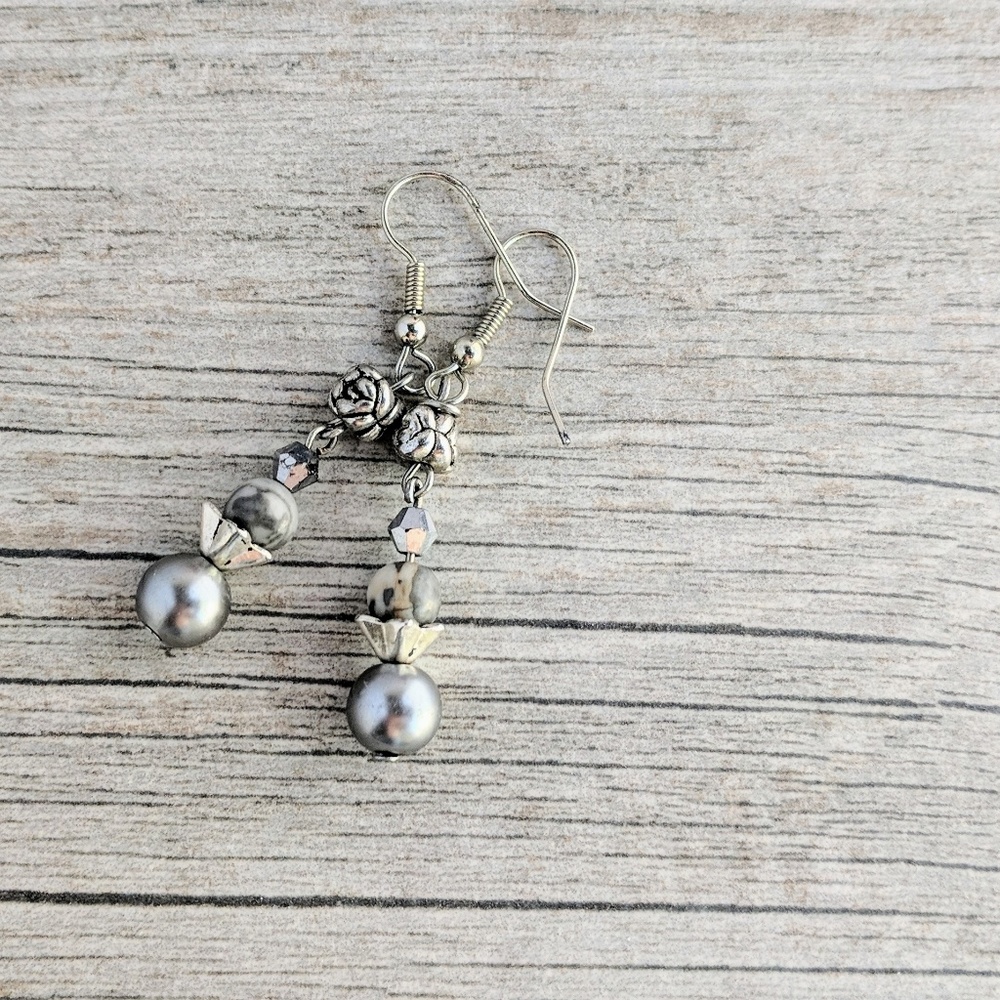 Swarovski Pearl Dangle Earring